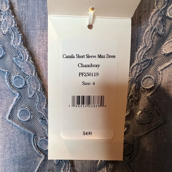 - NWT- Ulla Johnson Camila Mini dress Size 4 - Picture 13 of 14